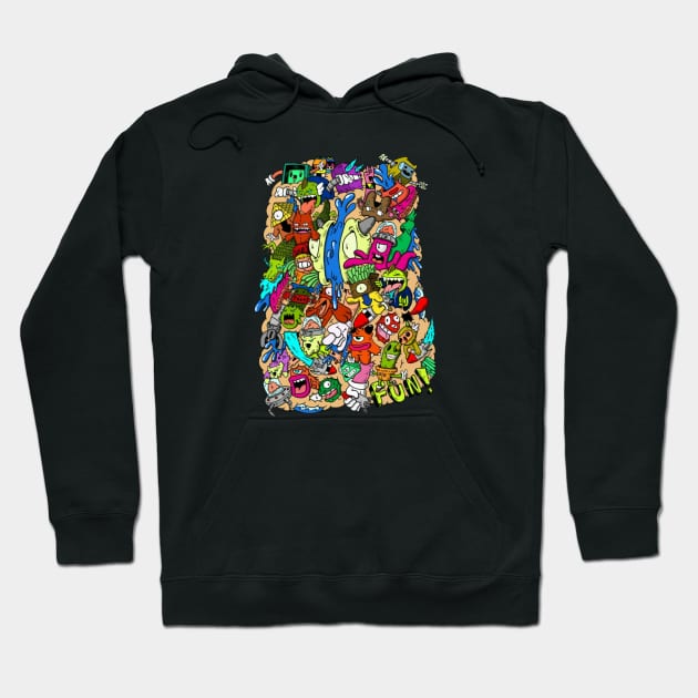 Doodles Hoodie by Boiys